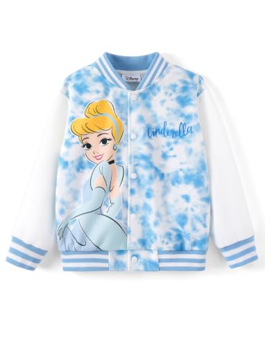 Image of Disney Girl & Boy Varsity Bomber Jacket Fall Sweatshirt Toddler to Big Kid