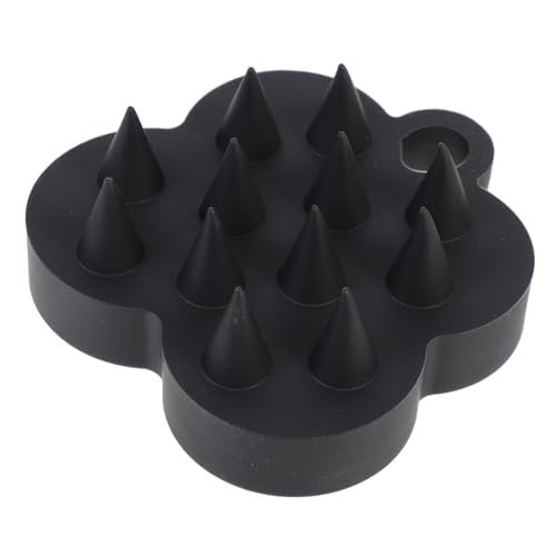 Brosse de silicone pour shampooing Healvian | Solution pureté pour l'élimination des pellicules
