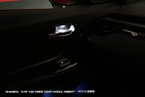 Amazon | トヨタ C-HR LEDインサイド ドアハンドル アンビエント 無