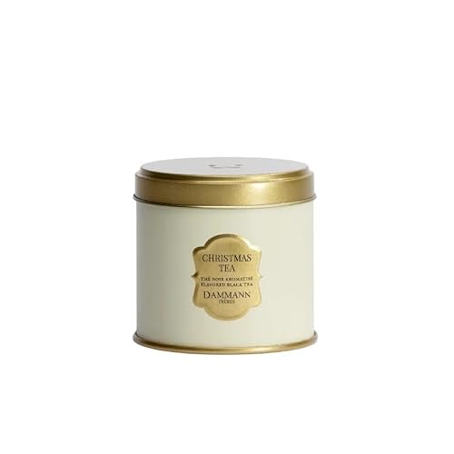 Dammann Christmas Tea - Thé Noir Aromatisé Caramel, Ananas, Orange douce- 100g de thé en boîte