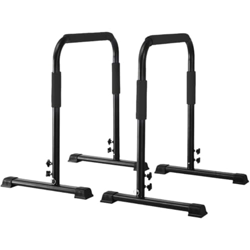 [Heartserice]�f�B�b�v�X�^���h ���߉\ ���ϋv �ƒ�p �����^�� �v�b�V���A�b�v�o�[ �ω׏d200kg ���s�o�[�f�B�b�v�@�� ���� ���� �X�|�[�c�t�B�b�g�l�X (�u���b�N)