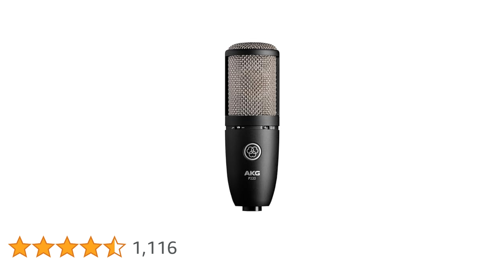 Amazon | AKG Project Studio Line コンデンサーマイク ブラック
