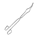 AAProTools 8â€ Crucible Tongs, Round Steel Chrome, Professional Grade, 200mm