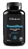🔝 SIMBIÓTICO: PROBIÓTICO + PREBIÓTICO, GASTRORRESISTENTE (Cápsulas de liberación retardada), para una flora intestinal equilibrada y un sistema inmunológico mejorado.