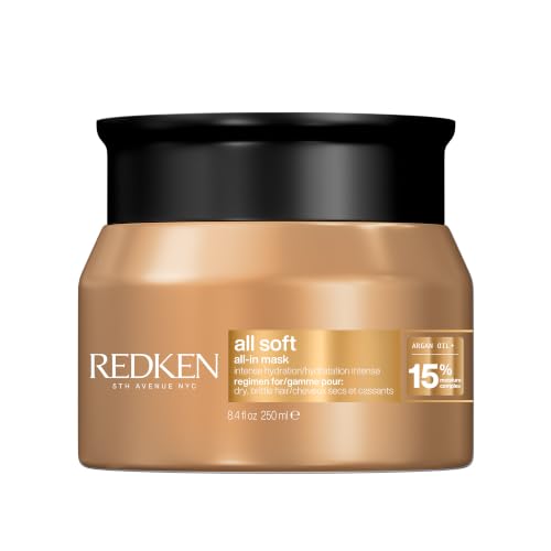 Redken All Soft All-In Mascarilla Capilar Aceite Argán para Pelo Seco 250ml