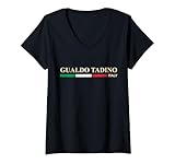 Gualdo Tadino Italie Femme Gualdo Tadino Italie T-Shirt avec Col en V