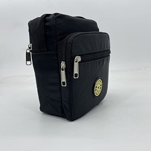 Image of MOMISY Women Mobile Messenger cellphone Bag Ladies Nylon Shoulder Cross Body Long Strap for College, Outing, Travelling, Work