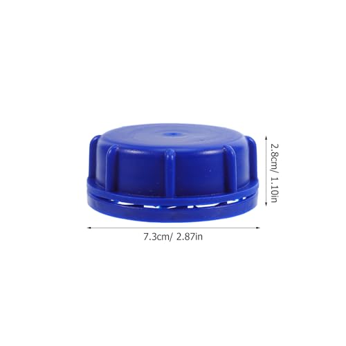 6 tapas de cubo de plástico de 6cm de diámetro interior para laboratorios e instituciones 3
