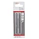 Bosch Professional Hobelmesser für Handhobel (2 Stück, 35°), Hartmetall, Schwarz, 3er Pack