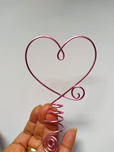Mini Heart Tree Topper For Miniature Valentine Trees In 2 And 3 Inch #TOP5