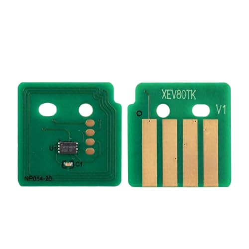 REwNXA Puce de Cartouche de Toner 006R01642 006R01643 006R01644 006R01645, 16 pièces, Compatible avec-Versant 80 Press 180 Press(16pcs C 006R01643)