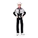 Barbie The Movie Collectible Ken Doll Wearing Black and White Western Outfit (Exclusive)