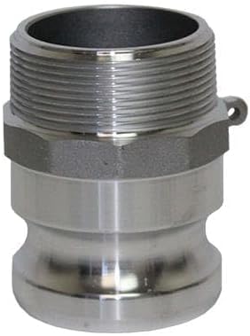 3" Male Camlock to 3" Male NPT Adapter - Stainless Steel 316