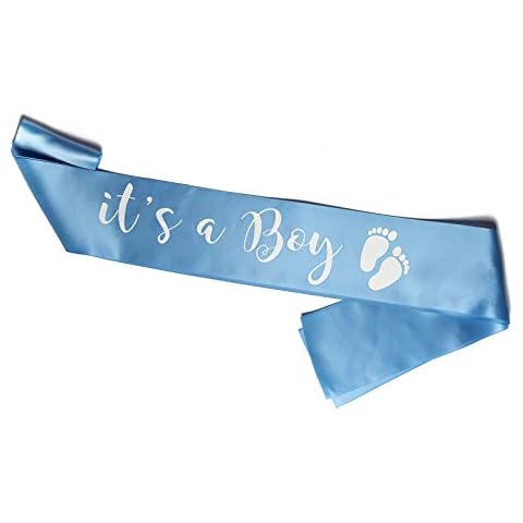 OLILLY Sash It's a Boy for a Baby Shower - Be Perfect for your Event (It's a Boy) Cover