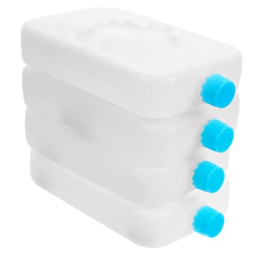 Genérico 4 Piezas Paquete de Bloques de Hielo Reutilizables para Enfriar Acumuladores de Frío para Ventilador de Aire Acondicionado para Transportar y Bebidas