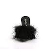 Pleaser Fabulicious Women's Amour-03 Marabou Slipper