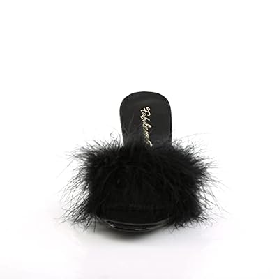 Pleaser Fabulicious Women's Amour-03 Marabou Slipper