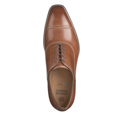 Image of Johnston & Murphy Men's Sullivan Cap Toe Lace-Up Oxford Dress Shoe