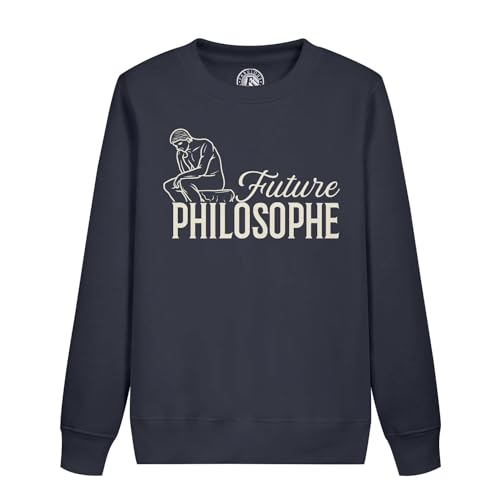 Sweatshirt enfant future philosophe vêtement éducatif et ludique