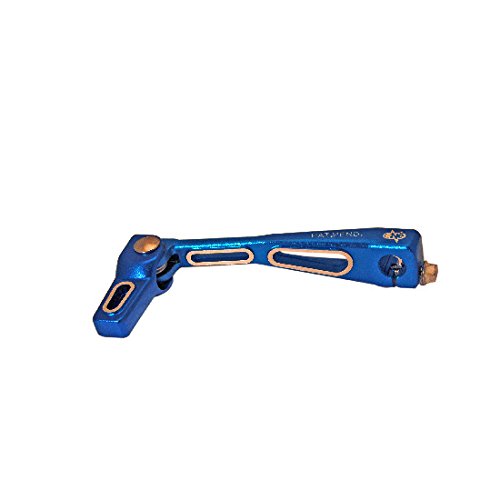 One by Camamoto cod 77090330 Sélecteur de Vitesse Repliable alu chromé Compatible derbi Senda