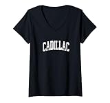 Vous cherchez une chemise pour représenter Cadillac Michigan? Excellent à porter lors d'événements sportifs comme le softball, le baseball, le football, le basket-ball ou peut-être vous aimez simplement Cadillac MI, ce design sportif athlétique est parfait pour toutes les occasions.