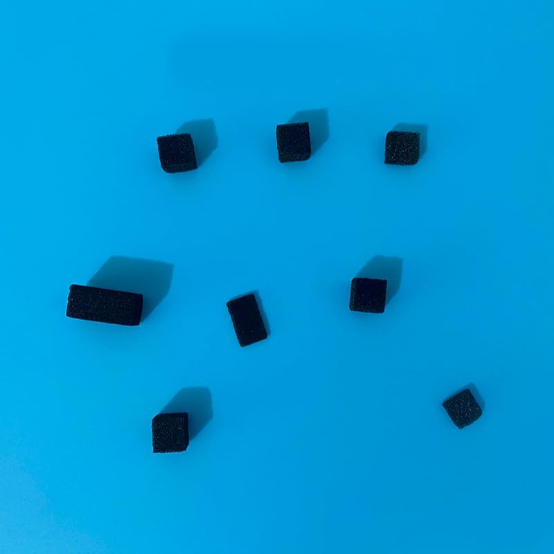 Electrodo RVC de carbón de vidrio reticulado poroso de espuma (100 ppp)(10x15x5mm)