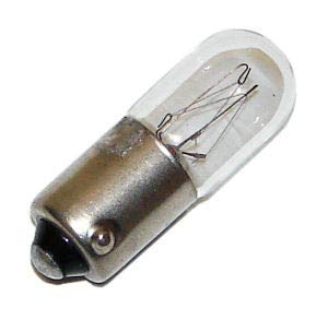 10 Lampadine A Incandescenza #44 BA9s 6V 6.3V 0.25A - Attacco A Baionetta