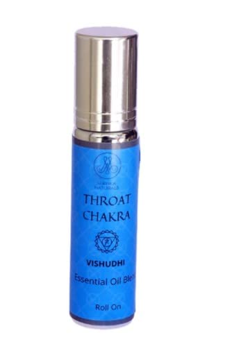 Throat Chakra Vishudhi Essential oil blend Roll-on Bottle 6ml (B09V4VD48H) Amazon Price History, Amazon Price Tracker