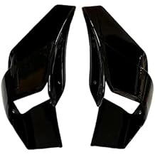 Motorcycle Retrofit Aerodynamic Side Fixed Wing Winglet Spoiler Front Fairing Wing ,Compatible For Yamaha YZFR7 YZF R7 2021-2023Bright Black