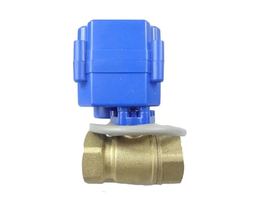 Válvula motorizada de latón G1/2" DN15 de 2 vías con control CR05 6