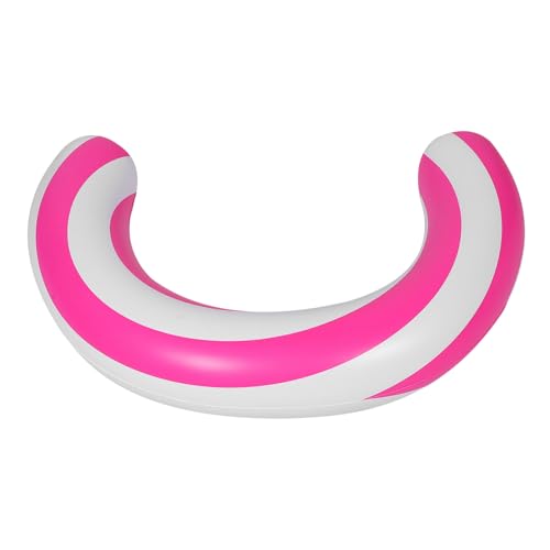 DECHOUS Inflatable Swimming Ring 30 Large Curved Pool Float Buoyancy Adult Pool Lounger