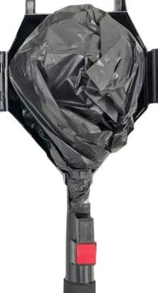 Plunger Head Bag,Industrial,Black,PK120
