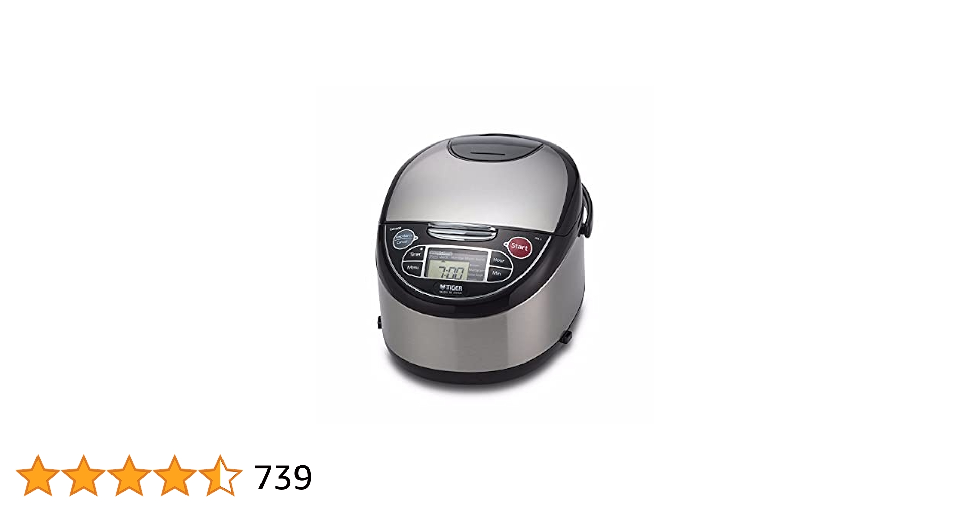 TIGER 炊飯器 JAX-T10U 5.5合炊き Amazon.com: Tiger Corporation JAX-T10U-K 5.5-Cup (Uncooked