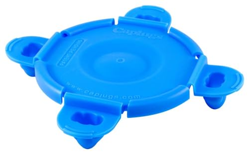 Obturateur plastique Caplugs ZTLF150-1500Q1 pour protéger tuyau 3,8 cm bleu