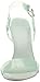 KARL LAGERFELD Women's Cieone Iridescent Ankle Strap Dress Heel, Mint Julep, 8.5