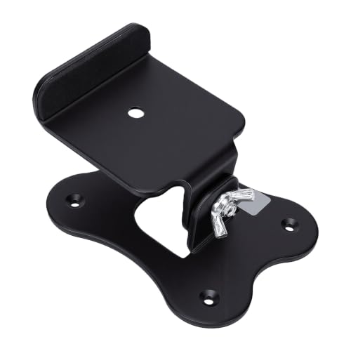 Soporte de pared para altavoz con base fija de metal rígido de 110 x 90 mm