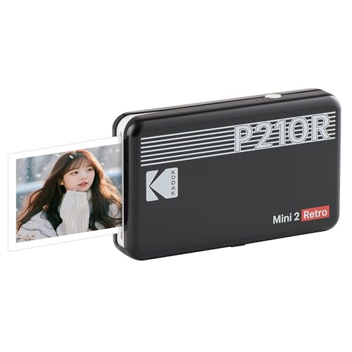 Amazon.co.jp: コダックKodak Mini 2 レトロ 4PASS スマホプリンター