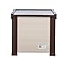 New Age Pet ECOFLEX Albany Outdoor Cat House, Weather‑Resistant, Dual Door Flaps, 21