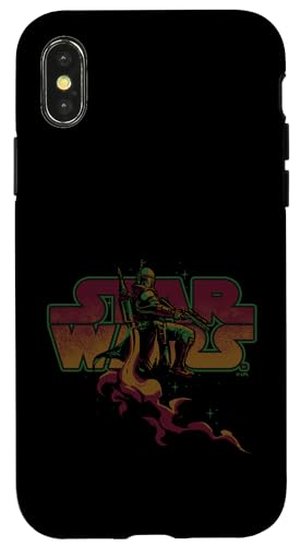 Coque Star Wars Boba Fett iPhone X/XS idéale pour protéger votre téléphone au bureau