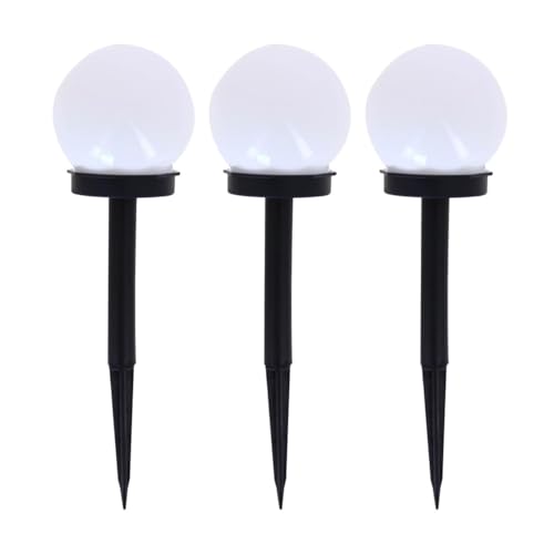 Xanlite, PACK3SO50B, Lot de 3 Balises Solaires RVB, IP44, Autonomie 8H