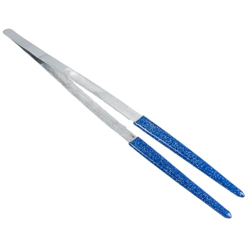 JEWEL TOOL 10" (25.4 cm) Long Steam Tweezers | Brushed