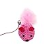 Leefasy 2X Cat Feather Toys with Bells 57cm String Catcher Exerciser Accompany Activity Cat Teaser Toy Interactive Cat Toy for Indoor Cats Playing