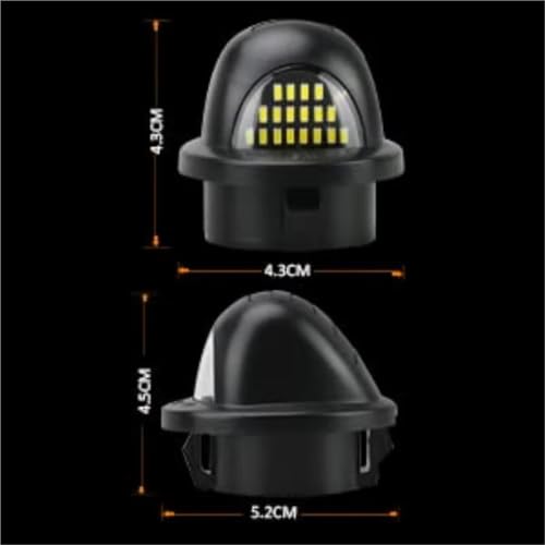 Luces LED de matrícula auto Ford Bronco Expedition lámparas de cola freno 5