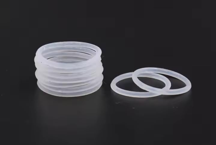 THE O RING HUB O-Rings 18mm OD 15mm ID 1.5mm CS (THICKNESS) White Silicon O Ring Seal For Gasket/Compressor/Valves Pipe Repair/REPLACEMENT DIY/Pack of 30-image-45