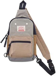 [オーシャン&グラウンド] ボディバッグ キッズ ワンショルダーバッグ 1325001 子供 ジュニア(ライトグレー)