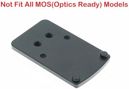 DPP Titanium Rear Sight Dovetail Mount Compatible with Glock Trijicon RMR/SRO&Holosun 407C507C/508T - view 4