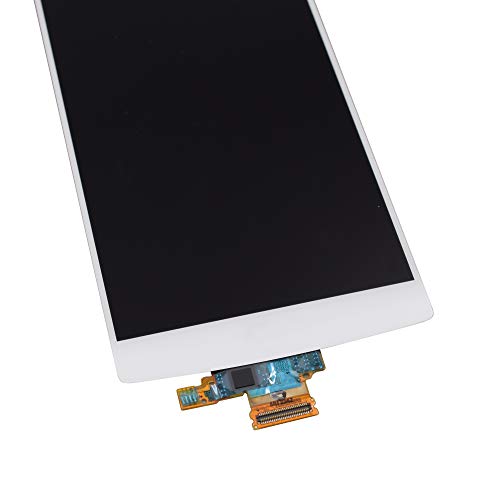 Image of LCD Screen Display with Digitizer Touch Panel Without Bezel Frame for LG G4 Dual H818P H818N(White)