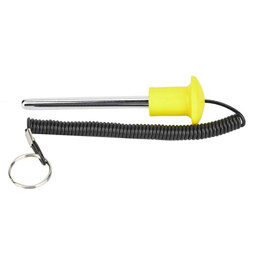 Pilha de peso, acessórios de pino de pilha de peso Pilha de peso magnético amarelo durável Fitness S