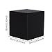 Zxpjkyu Yoga Cube Stool, Seating, Lounge Square Ottoman, Yoga Brick Chair for Stretching Toning, Indoor Sports, Bedroom,Home Gym, Black