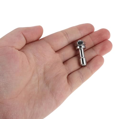 Válvula de tubo de ventilación de repuesto para olla a presión, 0.8 cm de diámetro, aleación de aluminio, compatible con ollas a presión para reparación de cocina miniatura 4